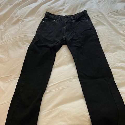 Levis 505 w31 L30 svarte jeans