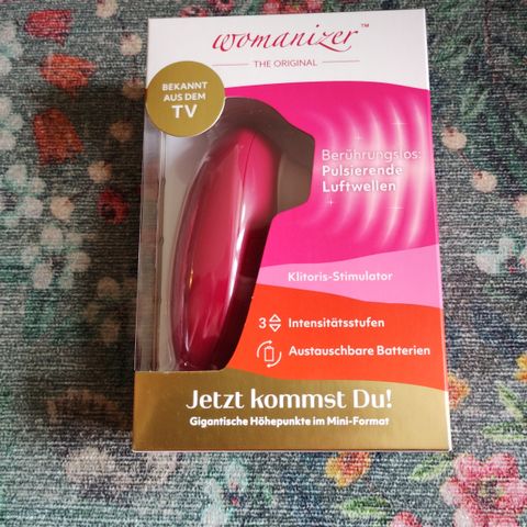 "Womanizer mini" sexleketøy med batteri