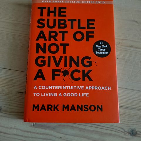 The Subtle Art of Not Giving A Fuck av Mark Manson