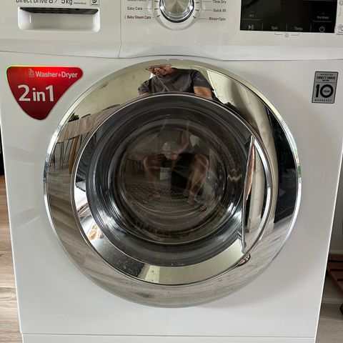 Pent brukt vaskemaskin+tørketrommel med garanti.