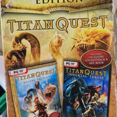 Titan Quest Pc spill 2 stk. The Gold Edition