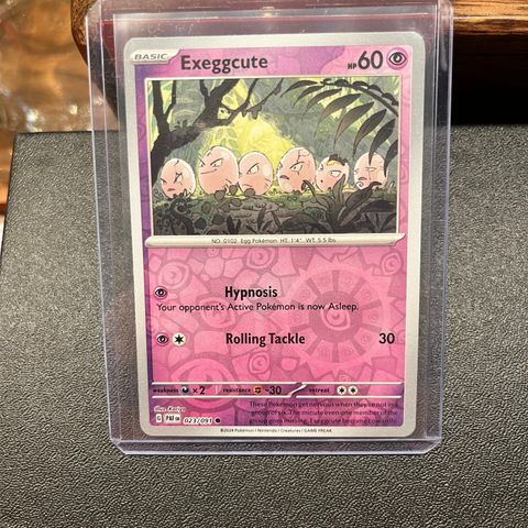 Exeggcute [Reverse Holo] #23 Pokemon Paldean Fates