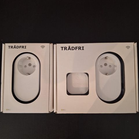 2x IKEA Trådfri adapter med fjernkontroll