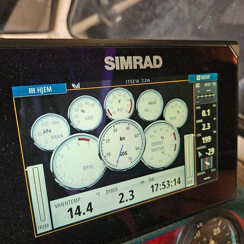 Simrad GO7 m/ekkolodd