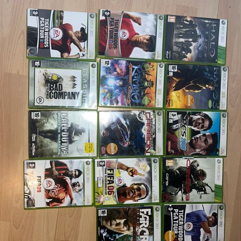 Diverse gaming spill til Xbox360 og PSP