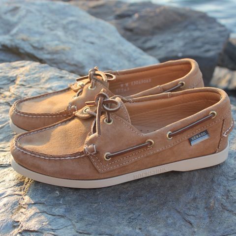 Sebago Docksides (EUR 38.5) ikoniske seilersko i skinn