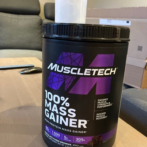 Muscletech proteinpulver