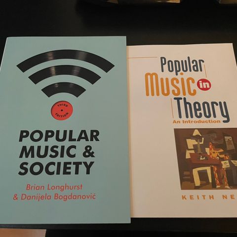MUV280 Popular Music Studies fagbøker