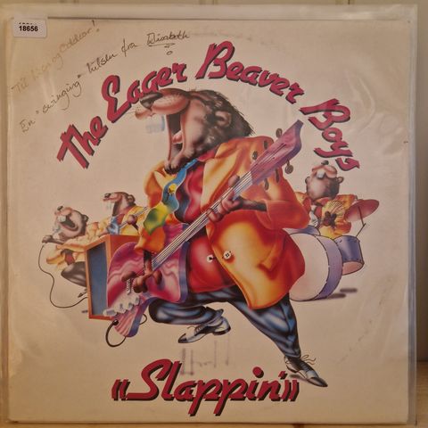 18656 Eager Beaver Boys, The - Slappin' (signed by Elisabeth) - LP