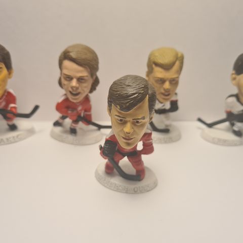 5 stk Vintage Ishockey Figurer fra 90-tallet