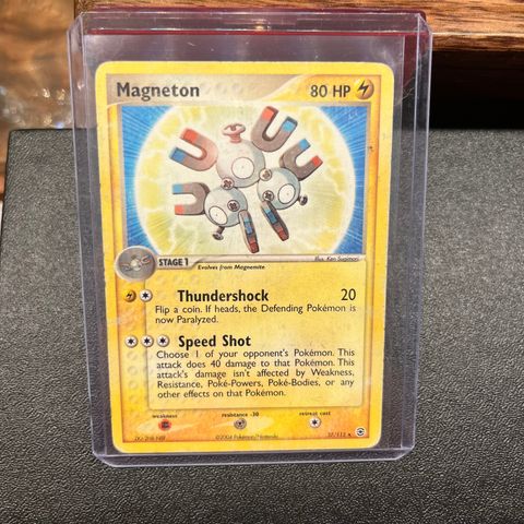 Magneton #27 Pokemon Fire Red & Leaf Green (2004)