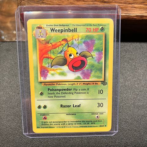 Weepinbell #48 Pokemon Jungle (1999)
