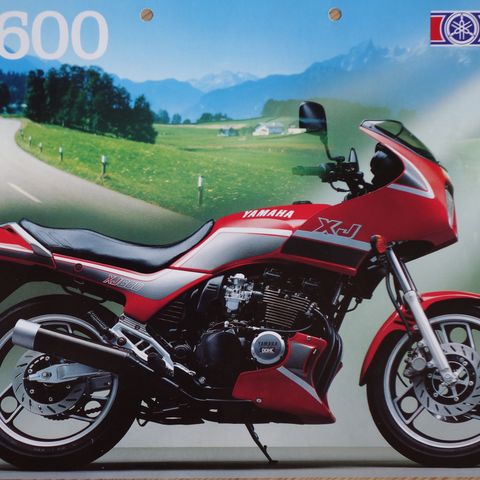 Yamaha XJ600 1988 brosjyre