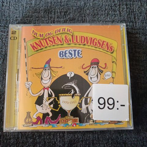 Skrotfot: Dum og Deilig Knutsen & Ludvigsen, 1 CD + 1 DVD