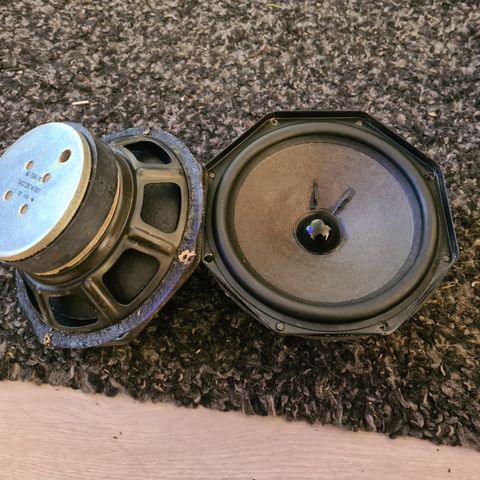 2 X 6" Philips AD 7066/W4 4 Ohm