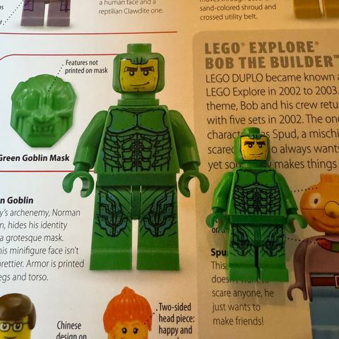Lego minifigur Green Goblin 2002