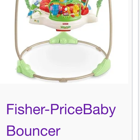 Jumperoo Fisher Price