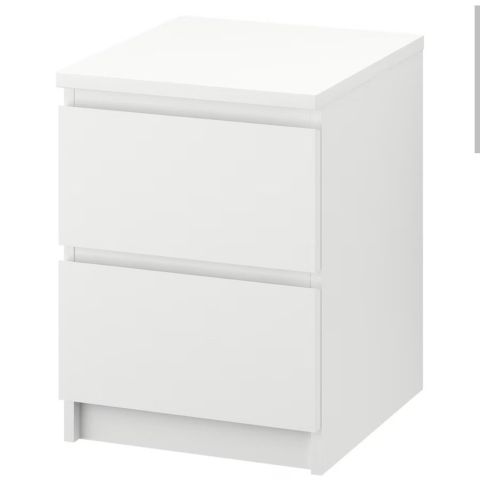 Malm nattbord fra Ikea