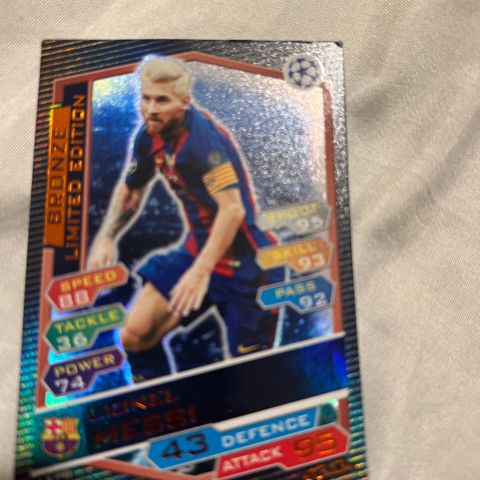 Messi bronze limited edition