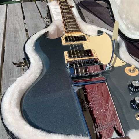 Gibson SG Tweedy 2012 i Pelham blue