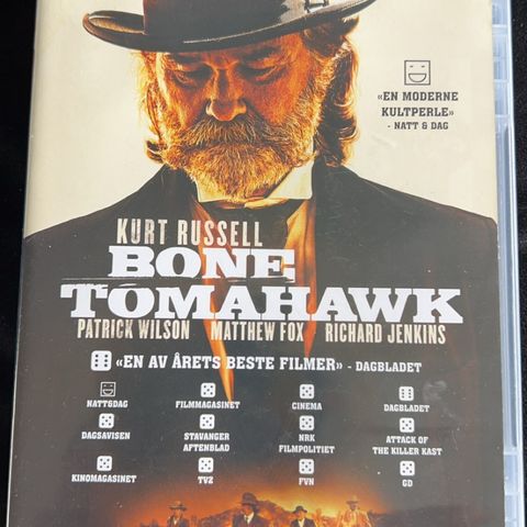 Bone Tomahawk dvd