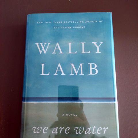 We are water, Wally Lamb, signert