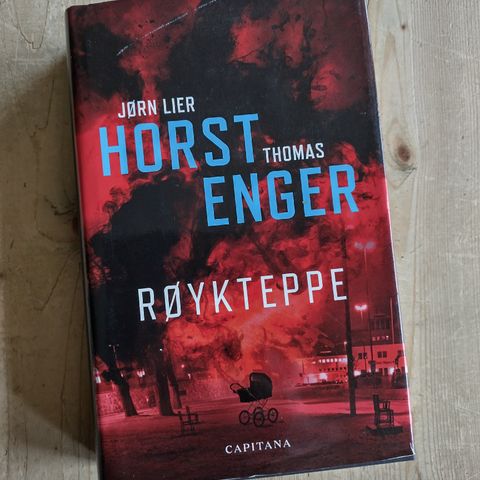 Jørn Lier Horst & Thomas Enger " Røykteppe" innb. 1.oppl 2019 / Signert!