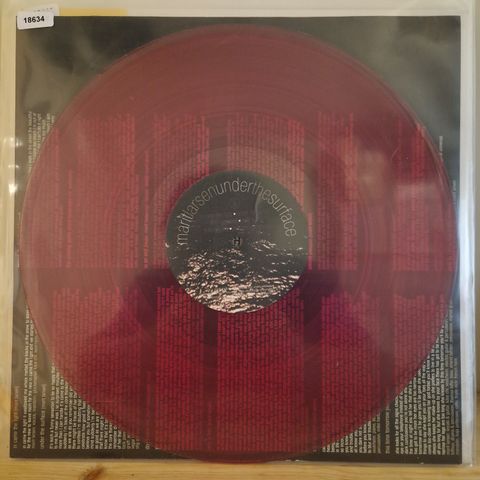 18634 Larsen, Marit - Under The Surface (clear red vinyl lim 10 ex) - LP