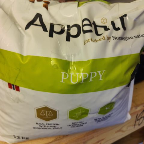 Hundefôr Apetitt puppy