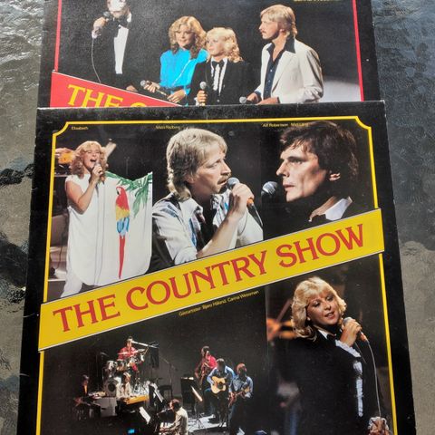 The Country  Show vol.1 og 2 LP