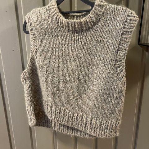 Holiday slipover petit knit