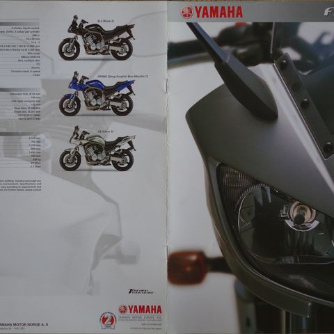 Yamaha FZS1000 2002 brosjyre