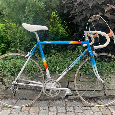 Vintage 60 Peugeot Grand Prix Reynolds 501 Steel racersykkel. Shimano. RESERVERT