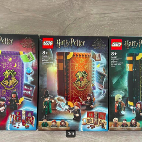 Lego Harry Potter moments class (76397, 76396, 76382)