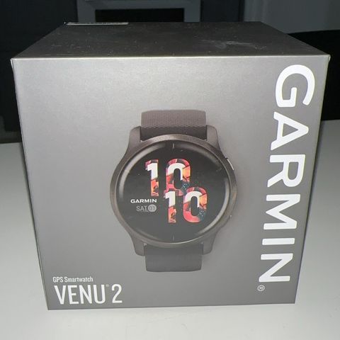 Selger en Garmin Venu 2 smart klokke!