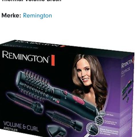 Remington volume and styler