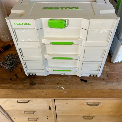 Festool Sortainer, komplett med skuffer