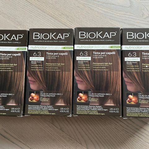 Hårfarge, BioKap 6.3 Dark Golden Blond