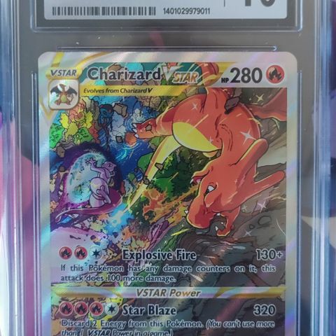 Pokemon Charizard swsh262 CGC 10