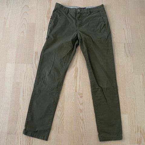 Jean Paul Brian Stretch Chino 29/32 (grønn farge)