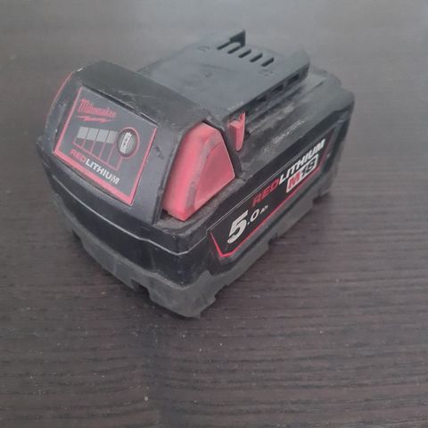 Milwaukee m18 5Ah batteri