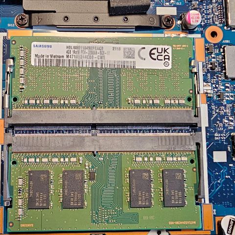 Samsung 2x4GB laptop DDR4 3200mhz CL22 so-dimm