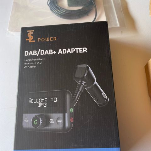 DAB adapter med antenne