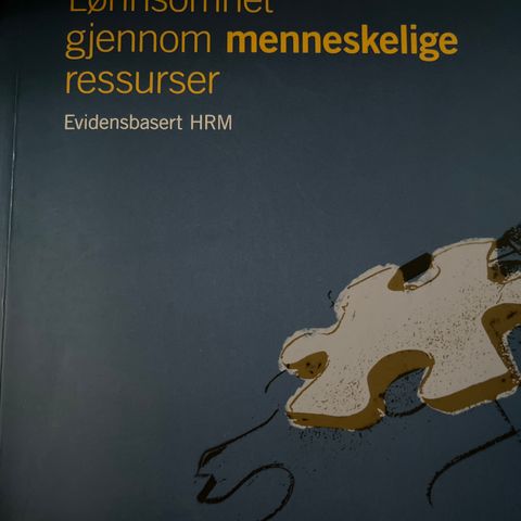 Lønnsomhet gjennom menneskelige ressurser - evidensbasert HRM