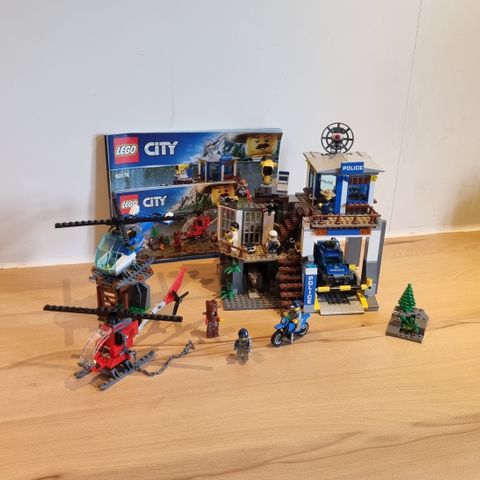 Komplett Lego City 60174 Fjellpolitiets hovedkvarter