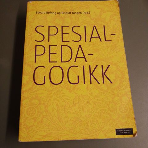 spesialpedagogikk edvard befring