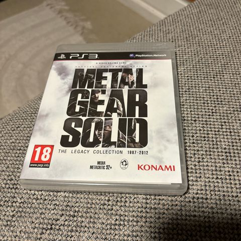 PS3 - METAL GEAR SOLID LEGACY COLLECTION