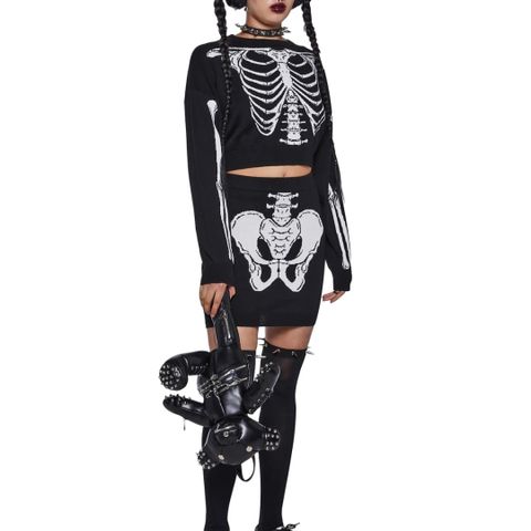 Skjellet strikket sett fra Dollskill