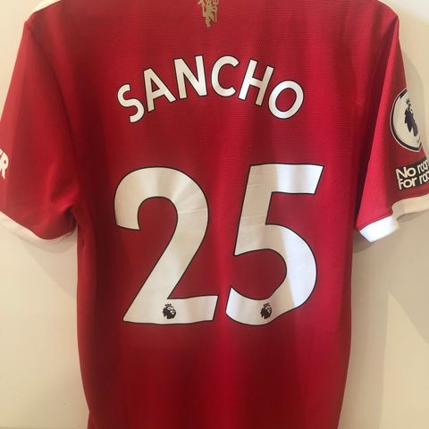 Manchester United - original Sancho 2021/22 fotballdrakt str M