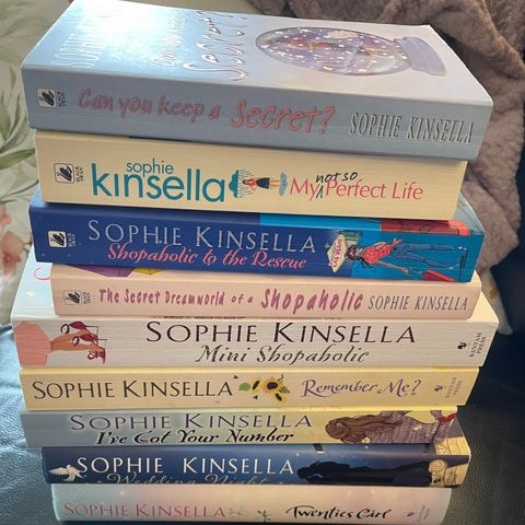 Diverse bøker av Sophie Kinsella